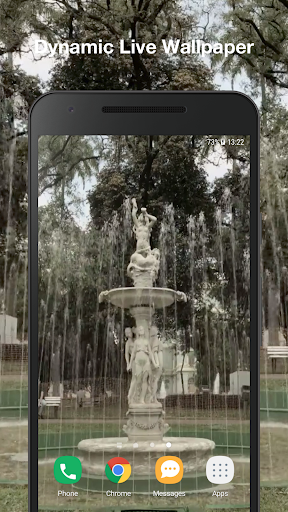 Android application Fountain Live Wallpaper screenshort