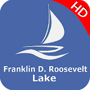 Franklin D. Roosevelt Lake - WA Offline GPS Charts