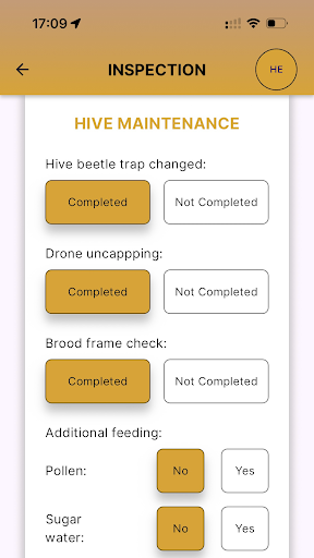 Bee Inspections Screenshot 1 - AppWisp.com