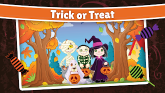 Game screenshot Halloween Puzzle for kids apk download