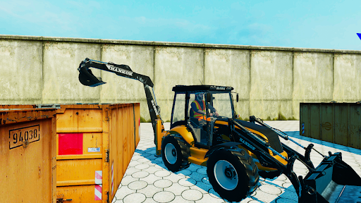 Heavy Excavator JC Backhoe Sim