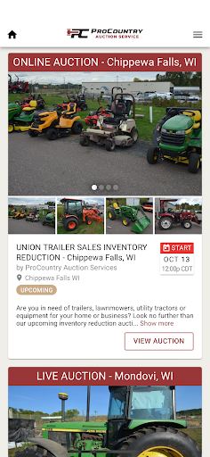 Android application ProCountry screenshort