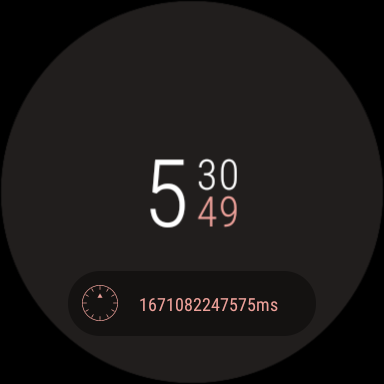 Timestamp: A UTC Complication Screen 2