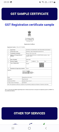GST Registration Consultation