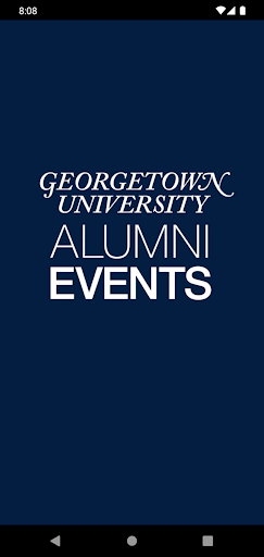 Android application GU Alumni Events screenshort
