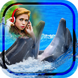 Dolphin Photo Frame icon