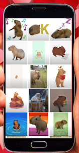 Capybara Stickers