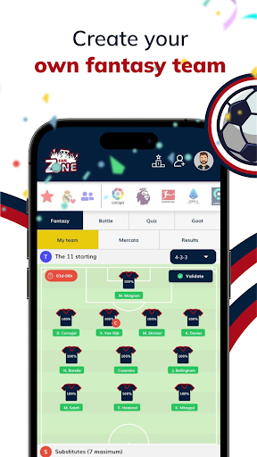 FanZone App for True Fans Screen 2