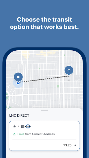 Screenshot of LHC DIRECT