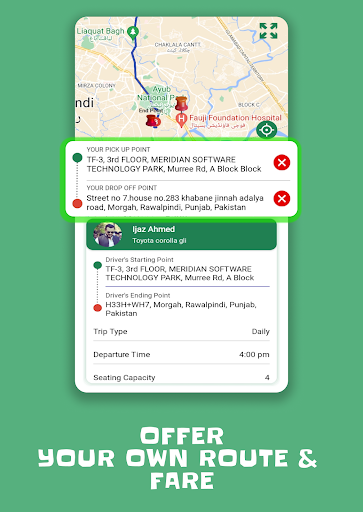 Rydea - Share Rides Pakistan Screen 3