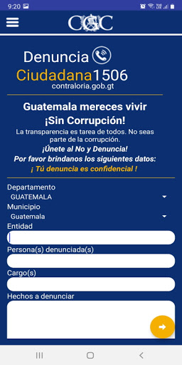 Denuncia Ciudadana Screen 3