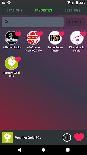 Albania Radio Screen 2