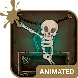Skeleton Dance 3 Keyboard + Live Wallpaper icon