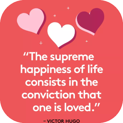 love quotes for love logo
