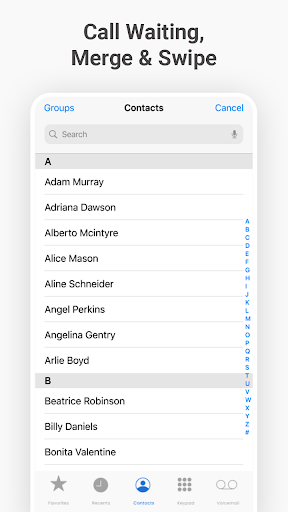 iPhone Call Screen iOS Dialer