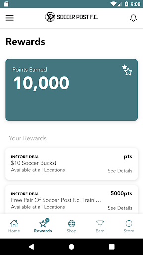 Android application Soccer Post F.C. screenshort