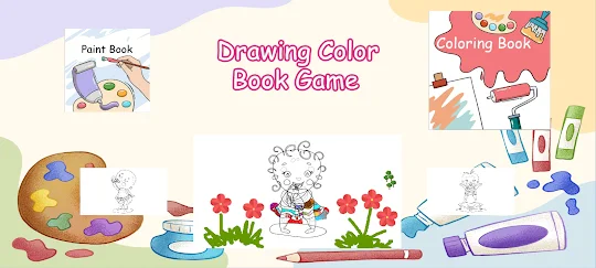 Drawing Color Book Game