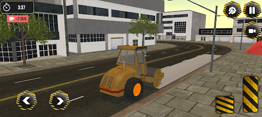 Road Roller Truck Simulation