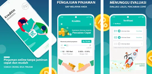 Kreditin Pinjaman Online Tips 1.0.0 APK + Мод (Unlimited money) за Android