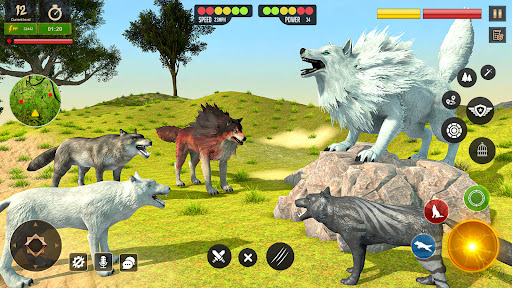 Wolf Simulator Animal Games Screen 3