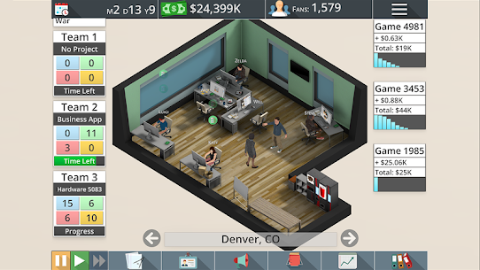 Game Studio Tycoon 3 APK MOD 1.4.1 4