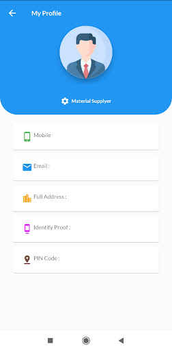 Android application Supply World screenshort