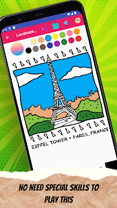 Landmark City Coloring Pages