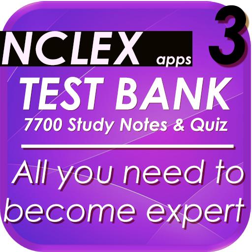 NCLEX Nursing Test Bank3 -Quiz  Icon
