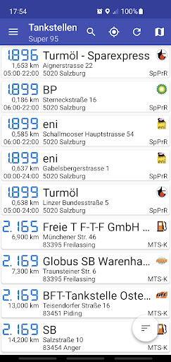 Tankstellen screenshot 1