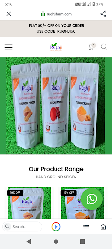 Rughji farm: Hand Made Spices Screen 2