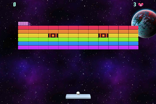 Android application Brick Breaker Plus screenshort