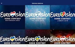 screenshot of Eurovision - rtve.es