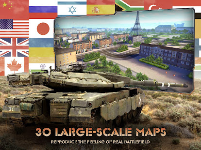 Clash of Panzer: Tank Battle APK MOD – Pièces de Monnaie Illimitées (Astuce) screenshots hack proof 2