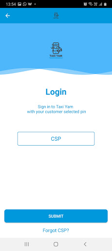 TAXI YAM Screen 2