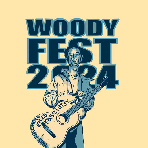 Woody Guthrie Folk Festival logo