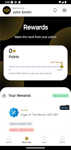 Screenshot of The Cigar Bank