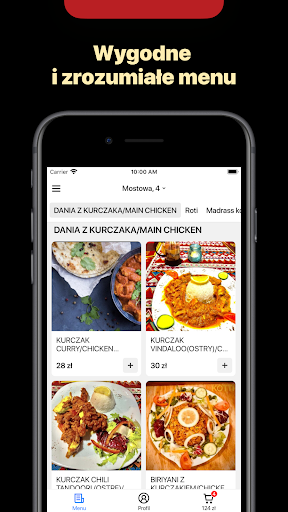 Android application Rajindia Restaurant screenshort