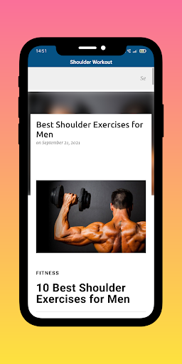 Shoulder workout Gym Exercises