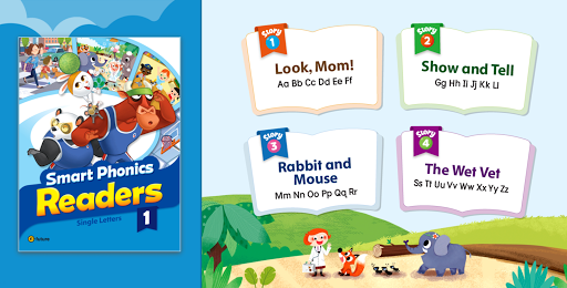Android application Smart Phonics Readers1 screenshort
