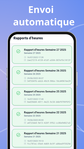 HeuresApp screenshot 4