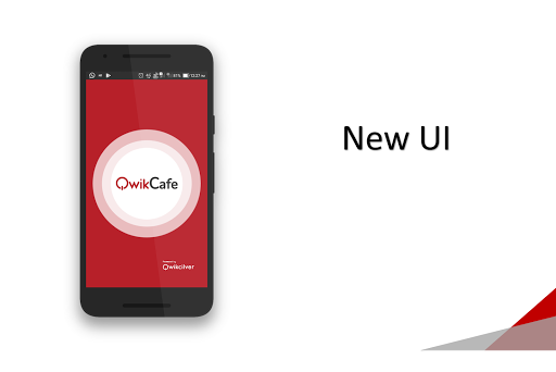 Android application QwikCafe screenshort