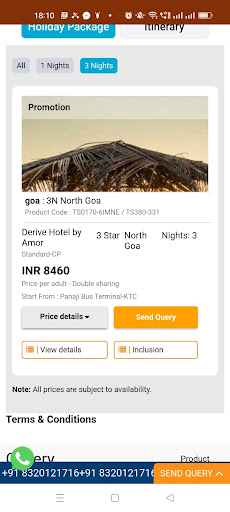 Android application Kharidobefikar Travels screenshort