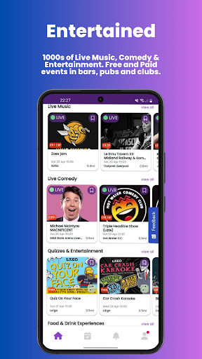GetSociable: Events & Offers Screen 2
