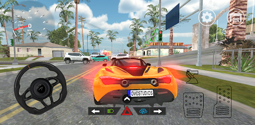 Android application 720S Drift & Parking Simulator screenshort