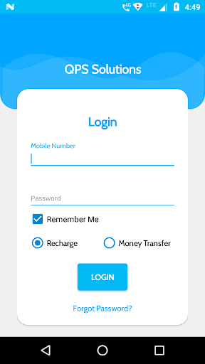 Android application QPS SOLUTIONS screenshort