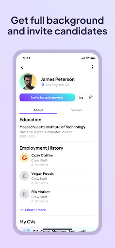 KARIZMA Employer Screen 2
