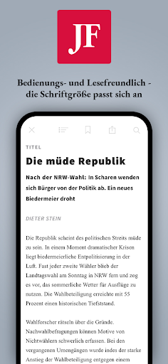 JUNGE FREIHEIT Screen 3