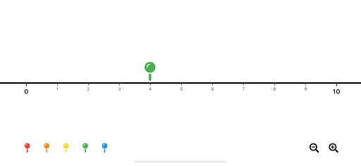 Android application Number Line — Learn to round screenshort