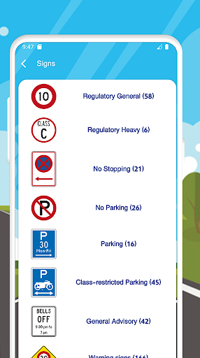 New Zealand Driving Test Screen 3