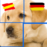 Puzzle Animals: Spanish-German icon